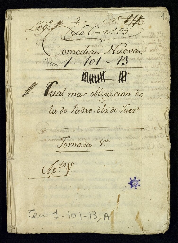 Miniatura de Cual más obligación es, la de padre, o la de Juez