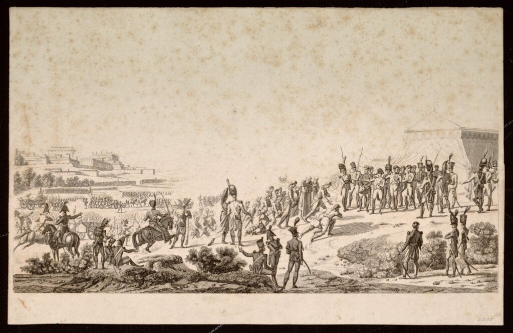 Miniatura de Bombardeo de Madrid, 4 de Diciembre de 1808