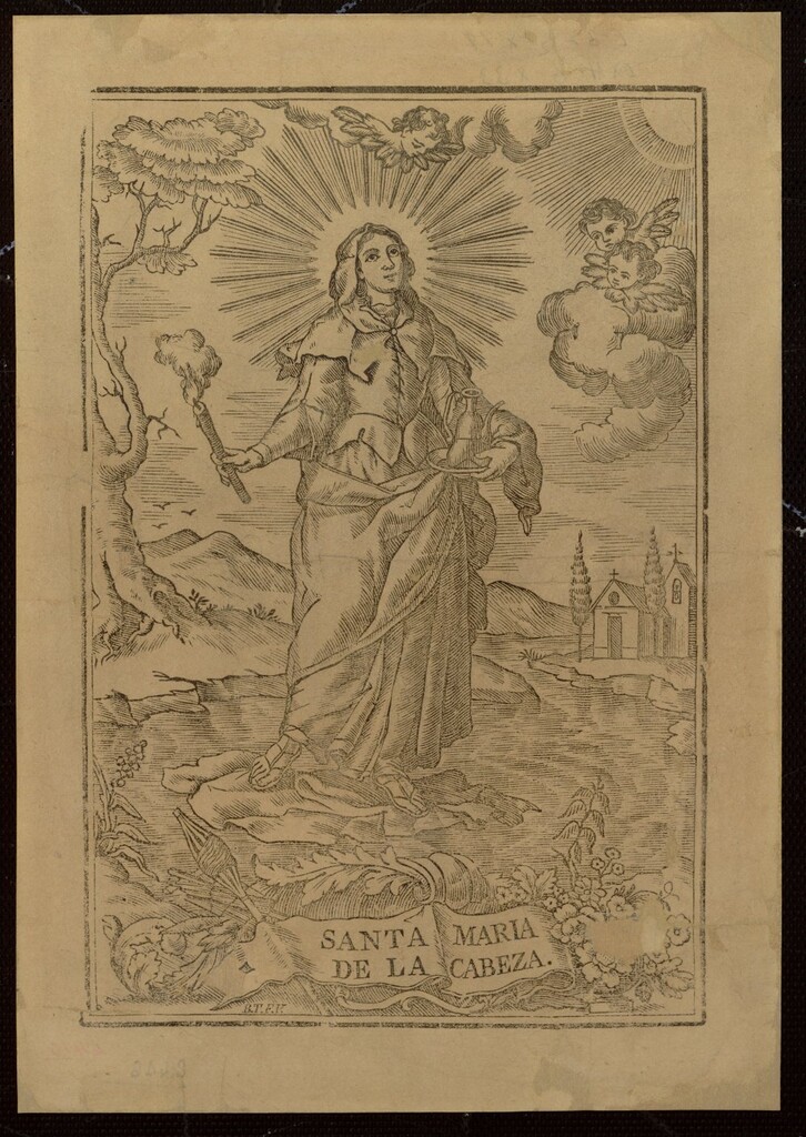 Miniatura de Santa María de la Cabeza