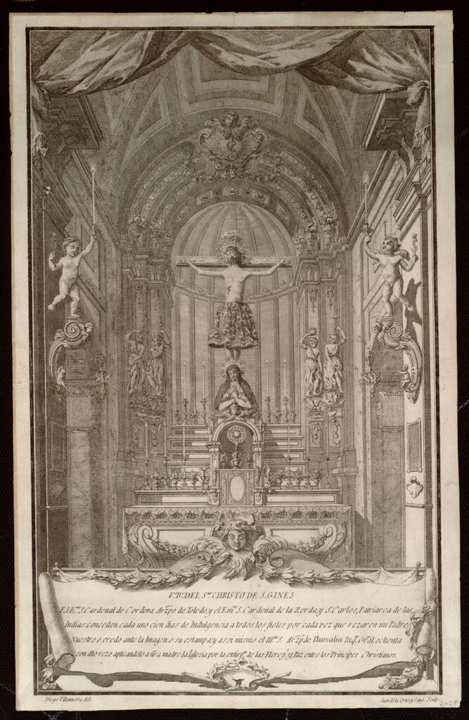 Miniatura de Cristo de la Iglesia de San Ginés. Madrid