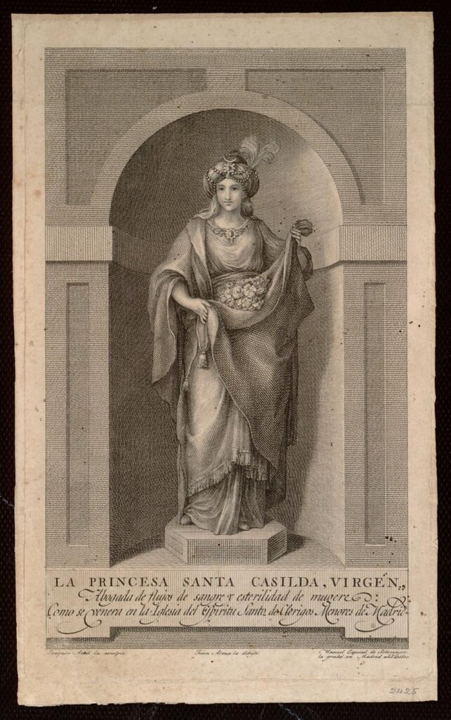 Miniatura de Santa Casilda