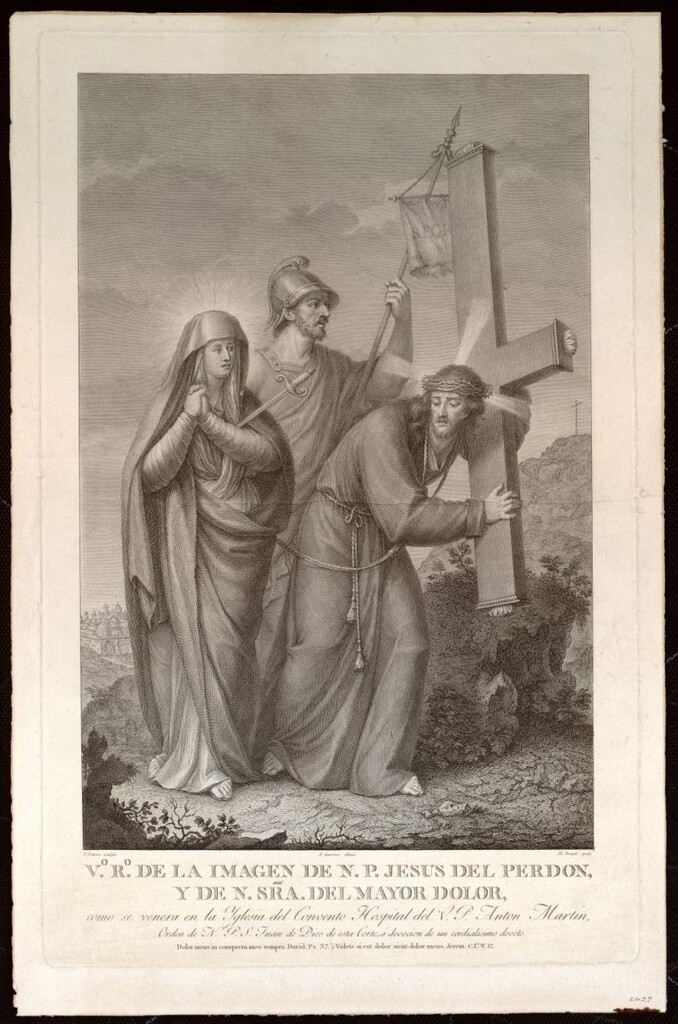 Miniatura de Jesus del Perdón y Nuestra Señora del Mayor Dolor