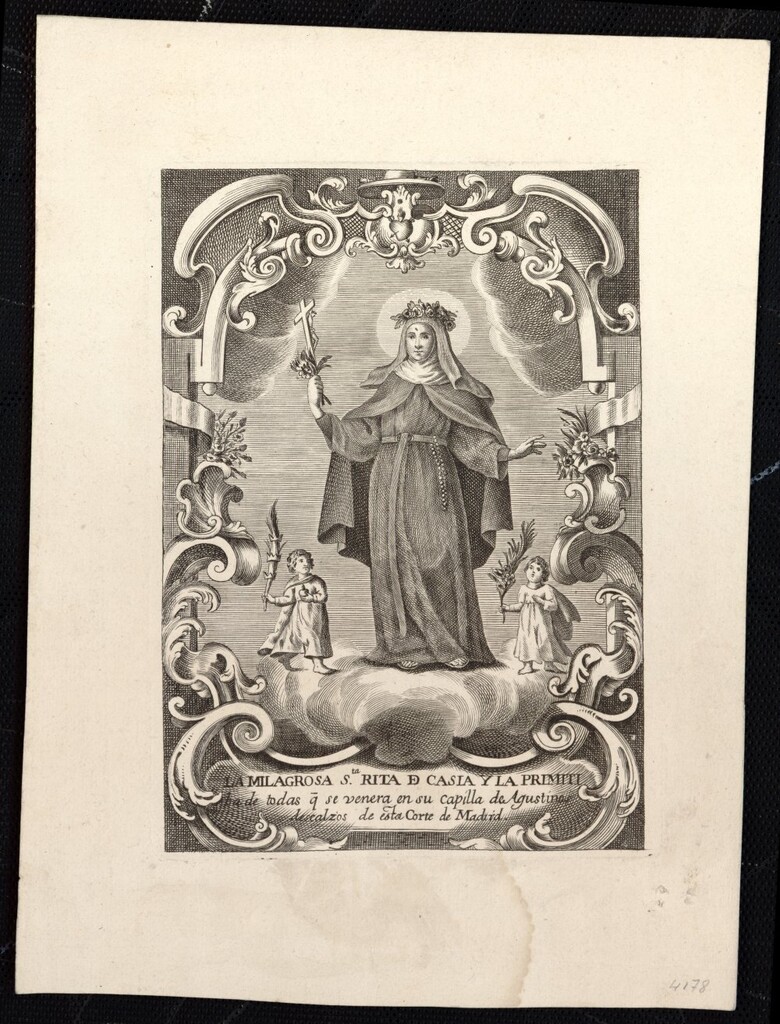 Miniatura de Santa Rita de Casia