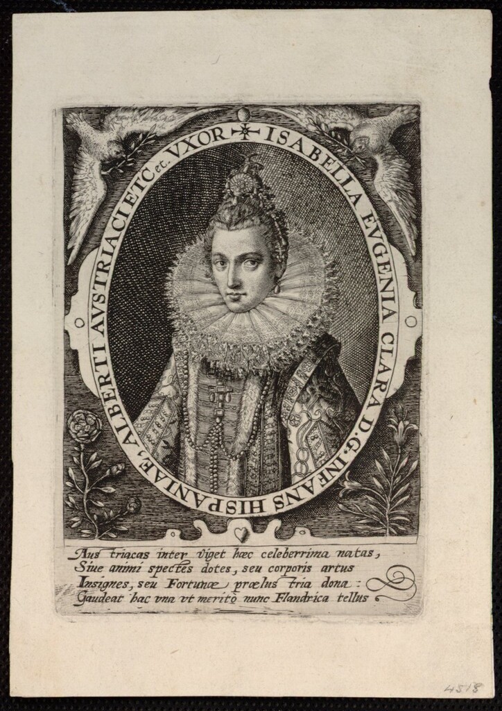 Miniatura de La Infanta Isabel Clara Eugenia