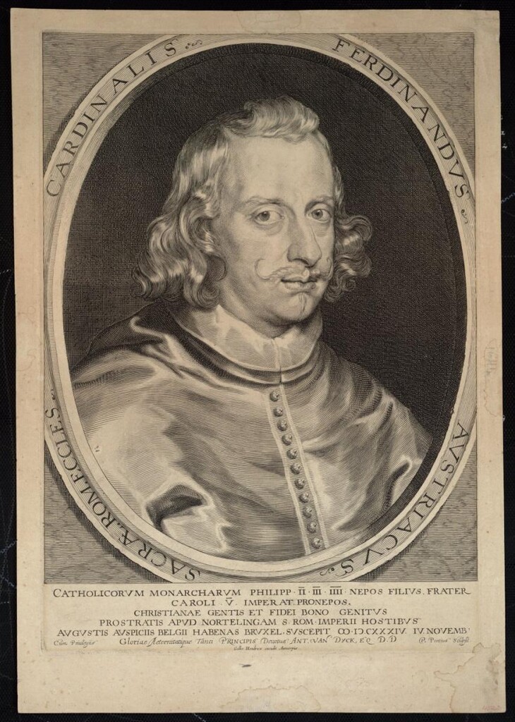 Miniatura de El Cardenal Infante Fernando de Austria