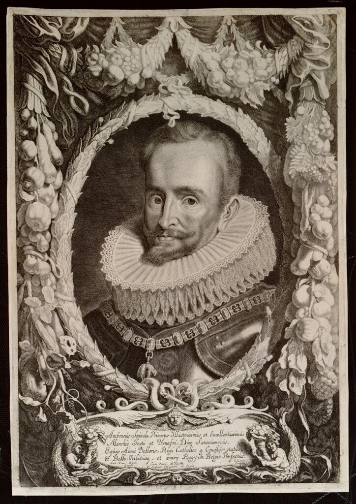 Miniatura de Ambrosio de Spinola, I Marqués de los Balbases