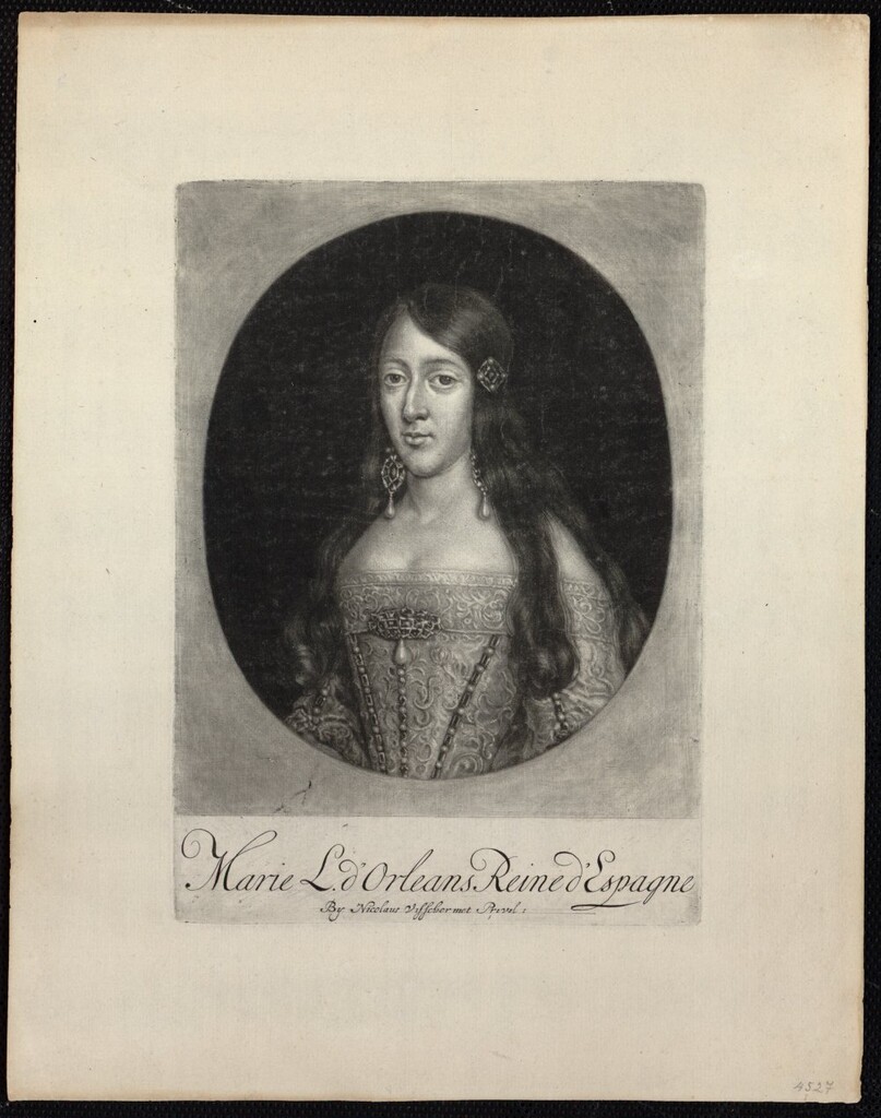 Miniatura de María Luisa Gabriela de Orleans, Reina de España