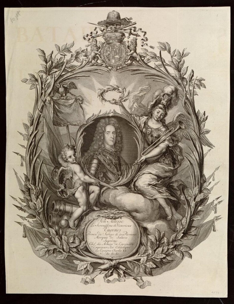 Miniatura de Eugenio de Saboya, Príncipe de Saboya y de Piamonte