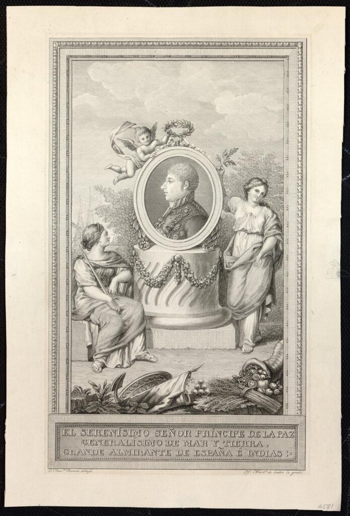 Miniatura de Retrato de Manuel Godoy