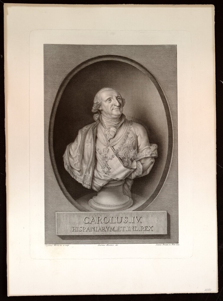 Miniatura de Retrato de Carlos IV