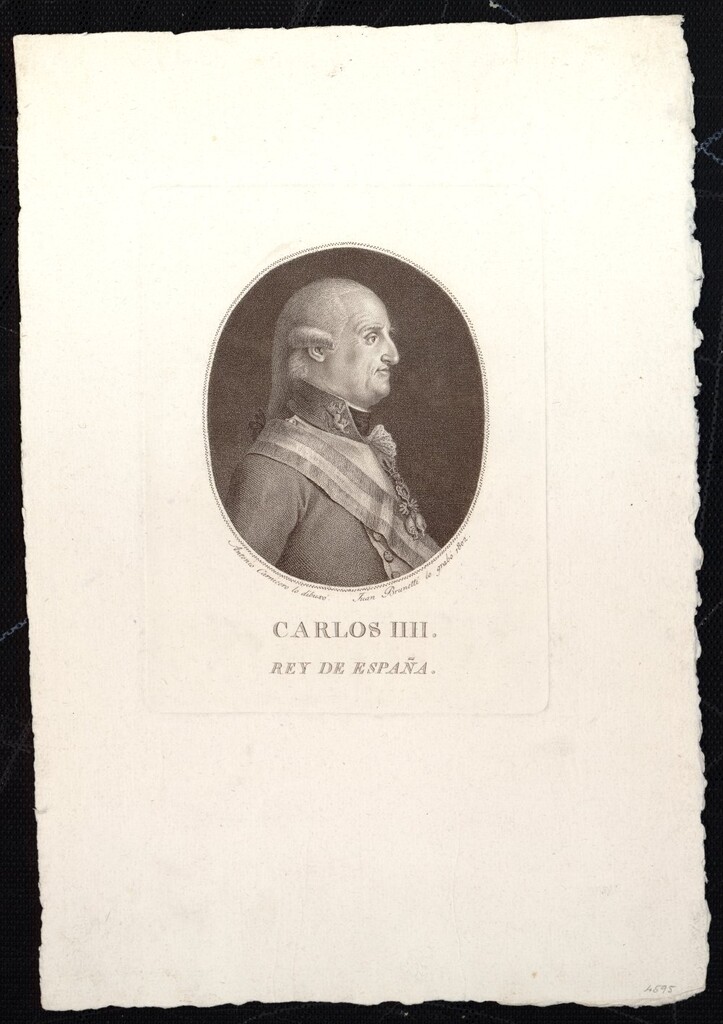 Miniatura de Retrato de Carlos IV