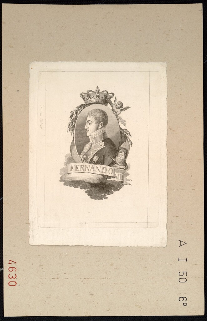 Miniatura de Fernando VII