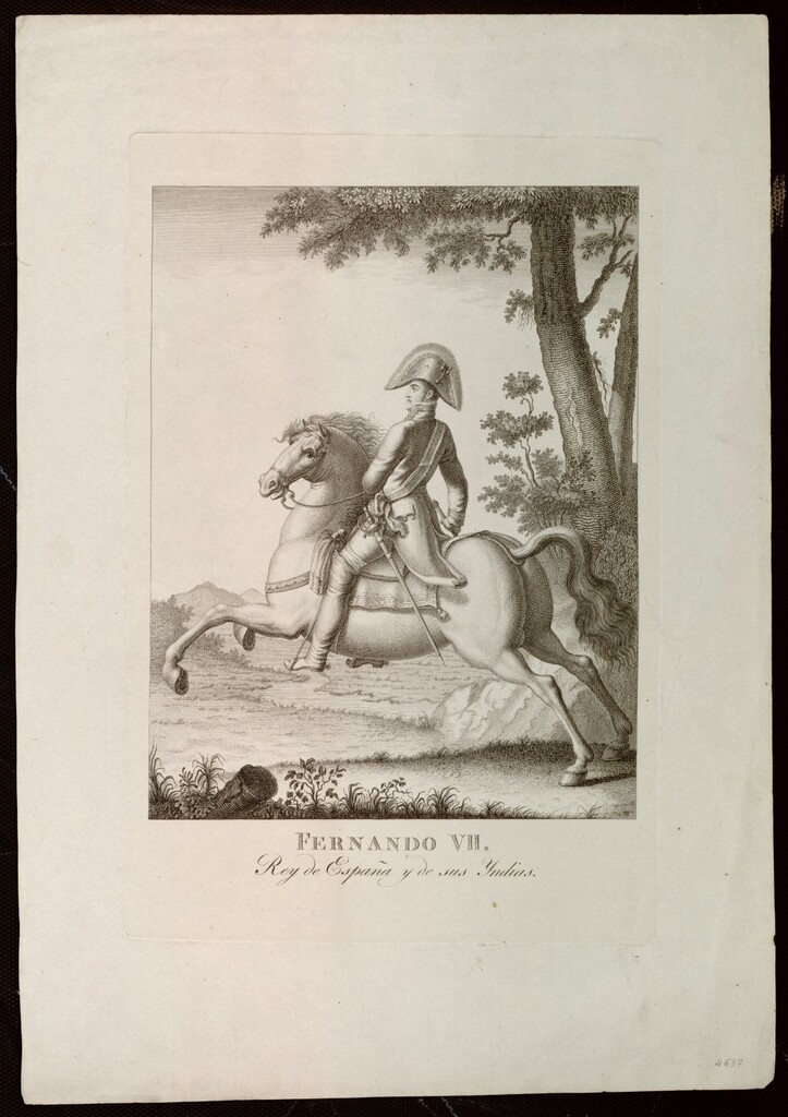 Miniatura de Fernando VII