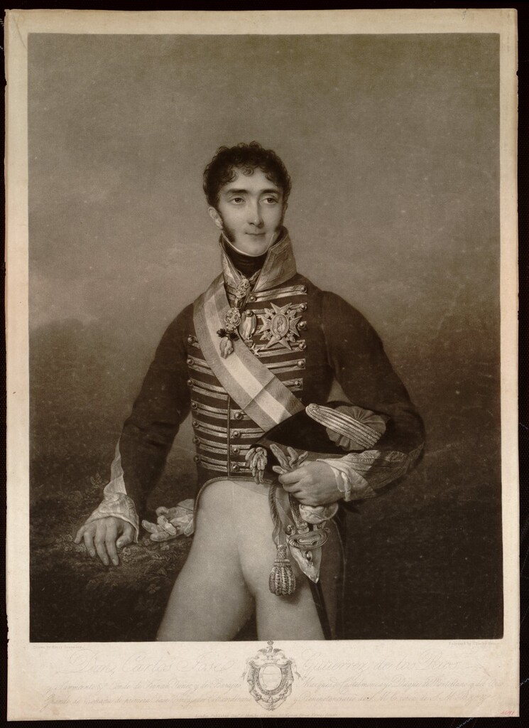 Miniatura de Carlos José Gutiérrez de los Ríos y Sarmiento, Conde de Fernán-Núñez