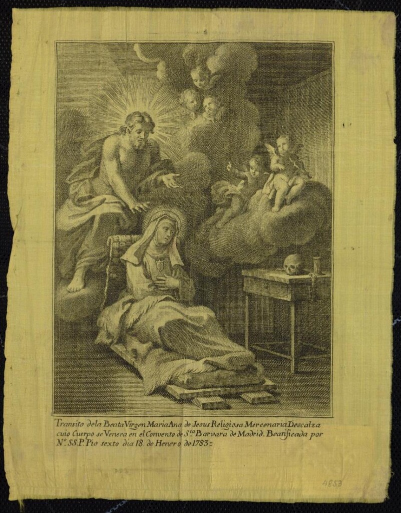 Miniatura de Beata María Ana de Jesús