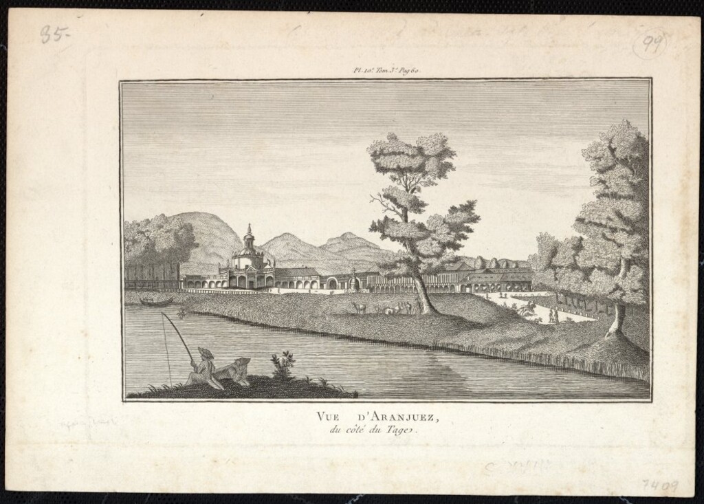 Miniatura de Aranjuez desde el Tajo (Madrid)