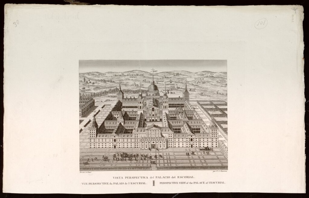 Miniatura de El Monasterio de El Escorial (Madrid)
