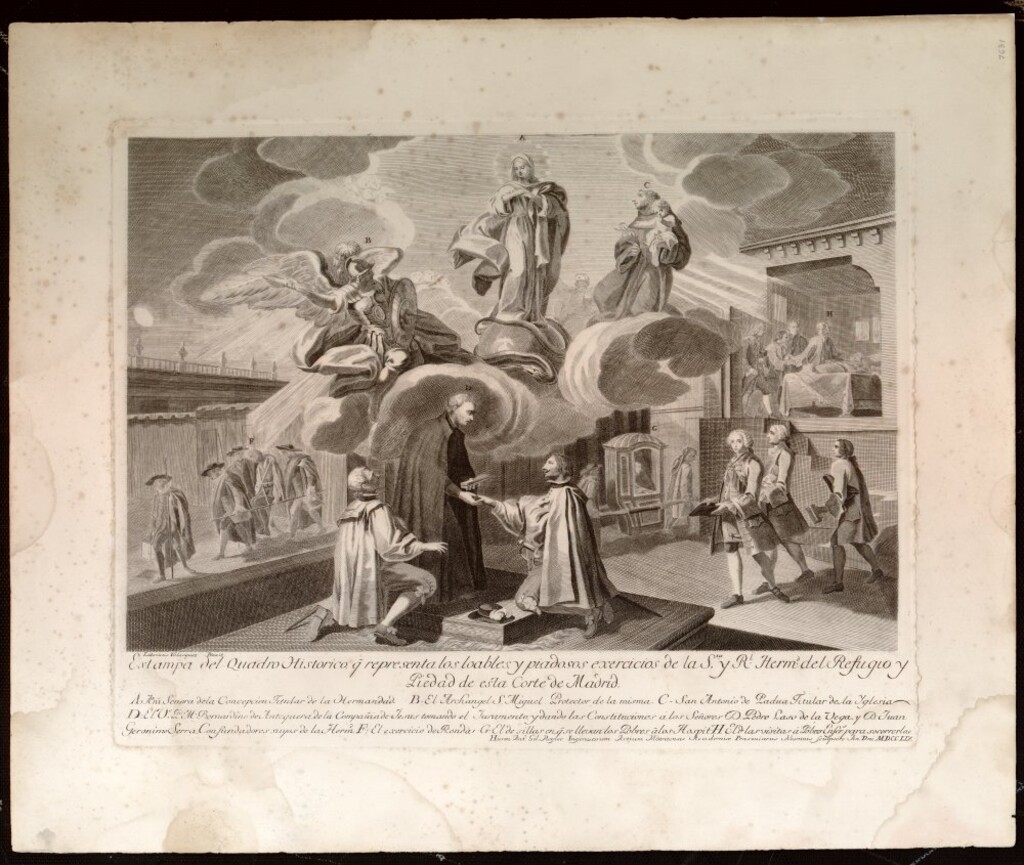 Miniatura de Escena de la Hermandad del Refugio y Piedad de Madrid