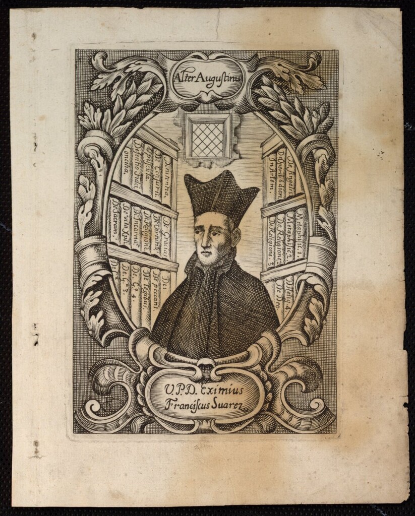 Miniatura de El P. Francisco Suárez (O.S.A)