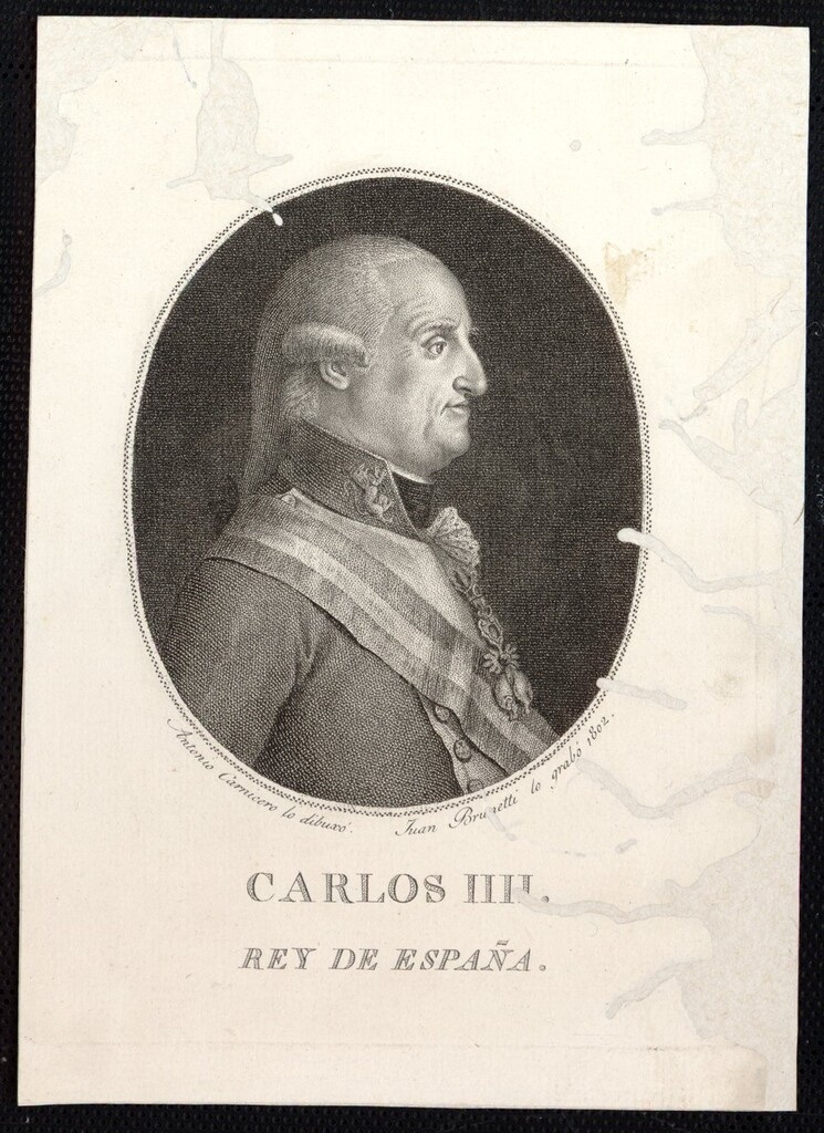 Miniatura de Retrato de Carlos IV