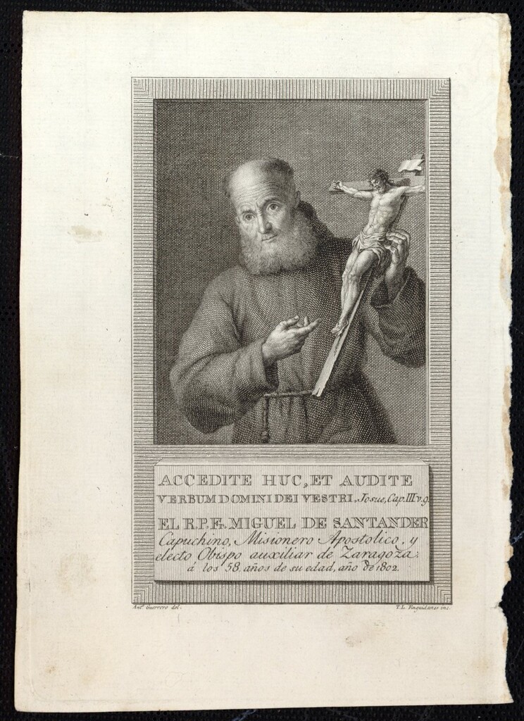 Miniatura de Retrato de Miguel de Santander