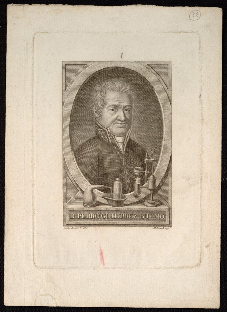 Miniatura de Retrato de Pedro Gutiérrez Bueno