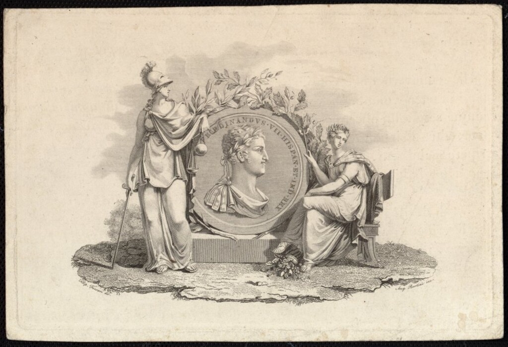 Miniatura de Fernando VII, Rey de España