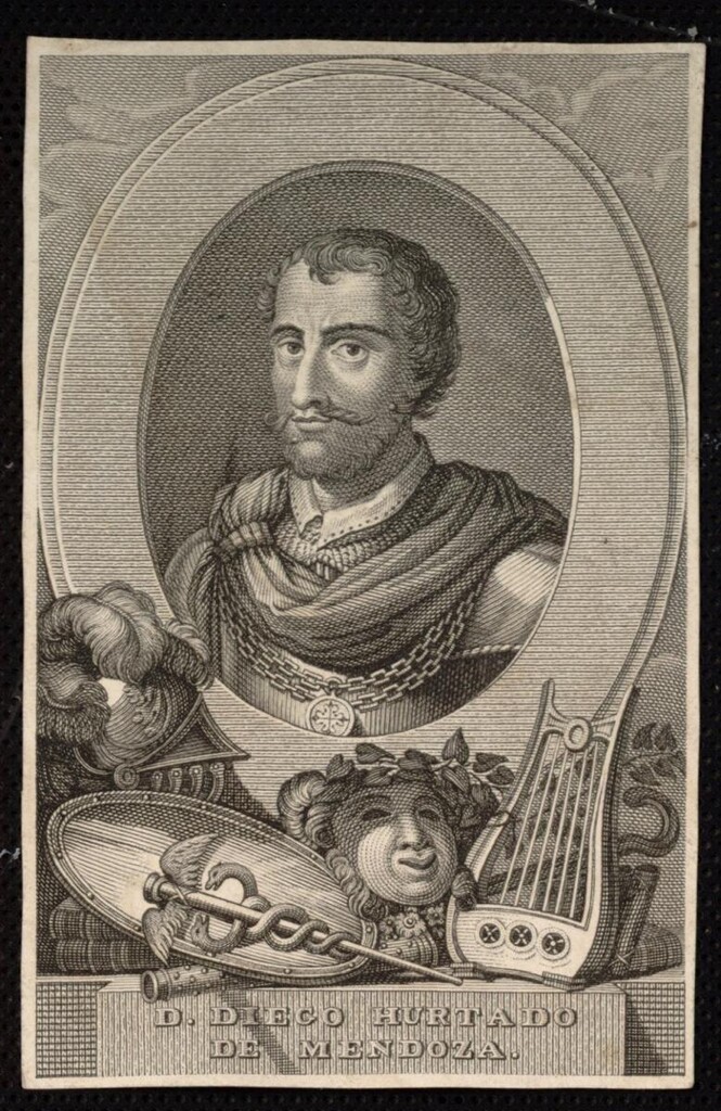 Miniatura de Don Diego Hurtado de Mendoza