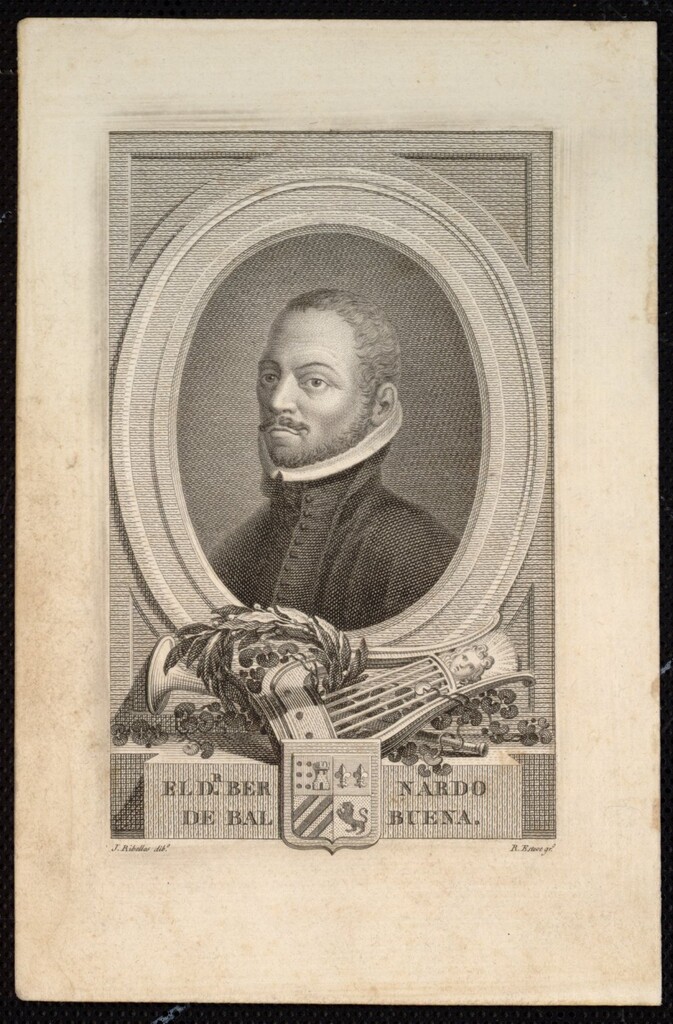 Miniatura de Retrato de Bernardo de Balbuena