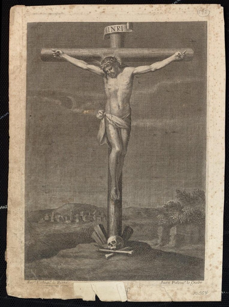 Miniatura de Cristo Crucificado