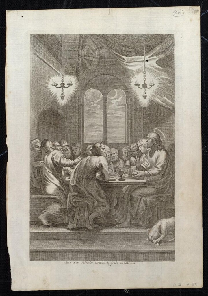 Miniatura de La Última Cena