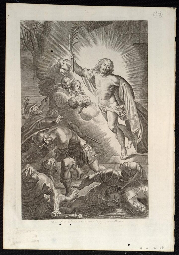 Miniatura de Resurrección de Jesucristo
