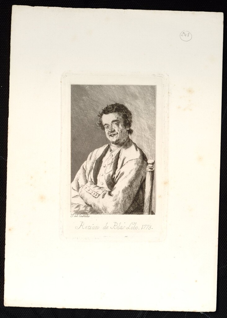 Miniatura de Retrato de Blas Lobo