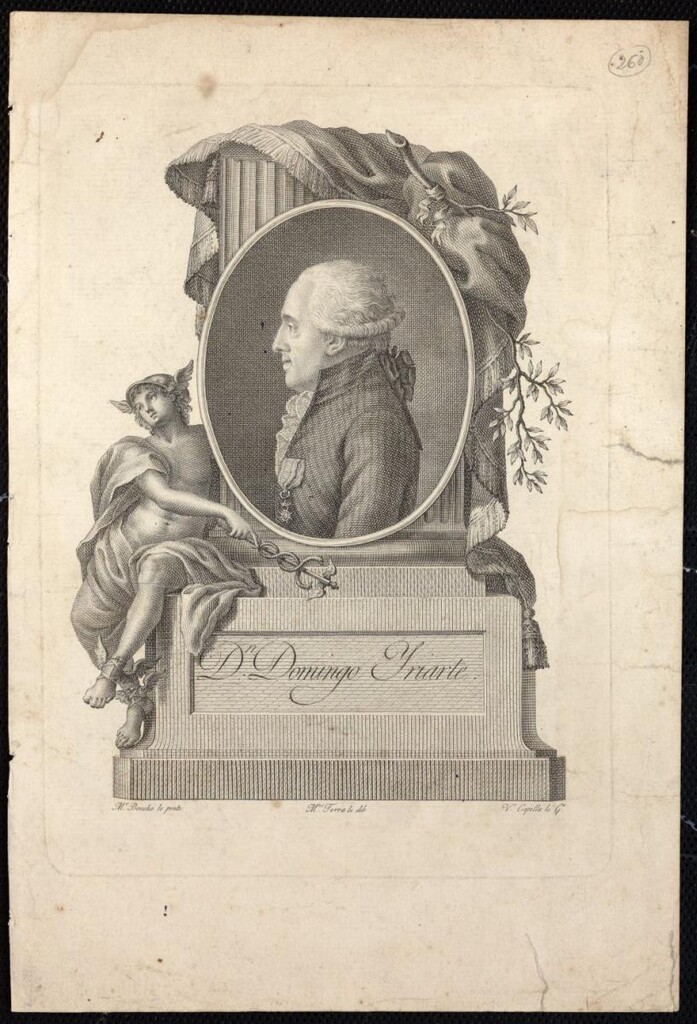 Miniatura de Retrato de Domingo Iriarte