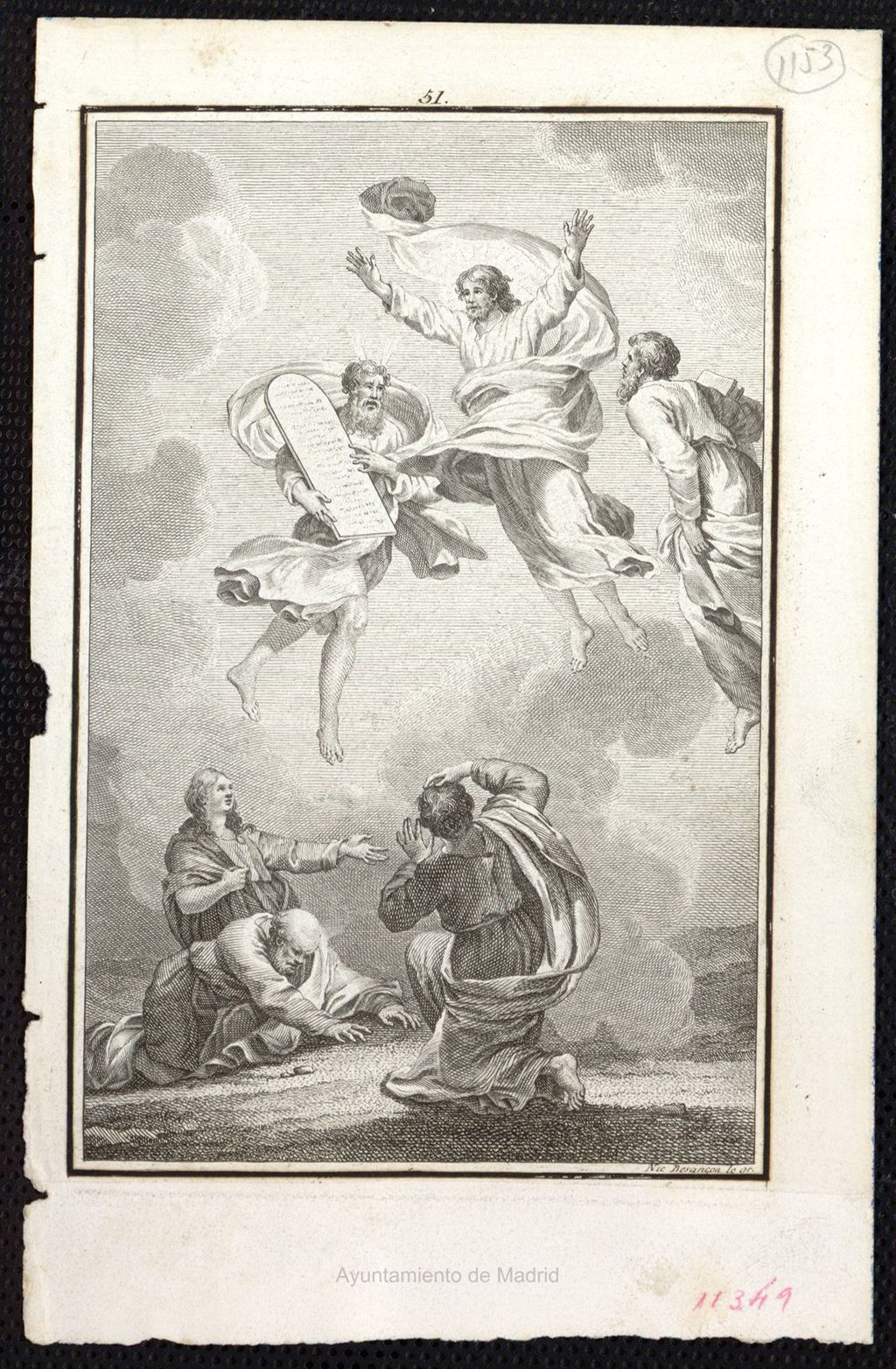 Miniatura de Transfiguración de Jesús
