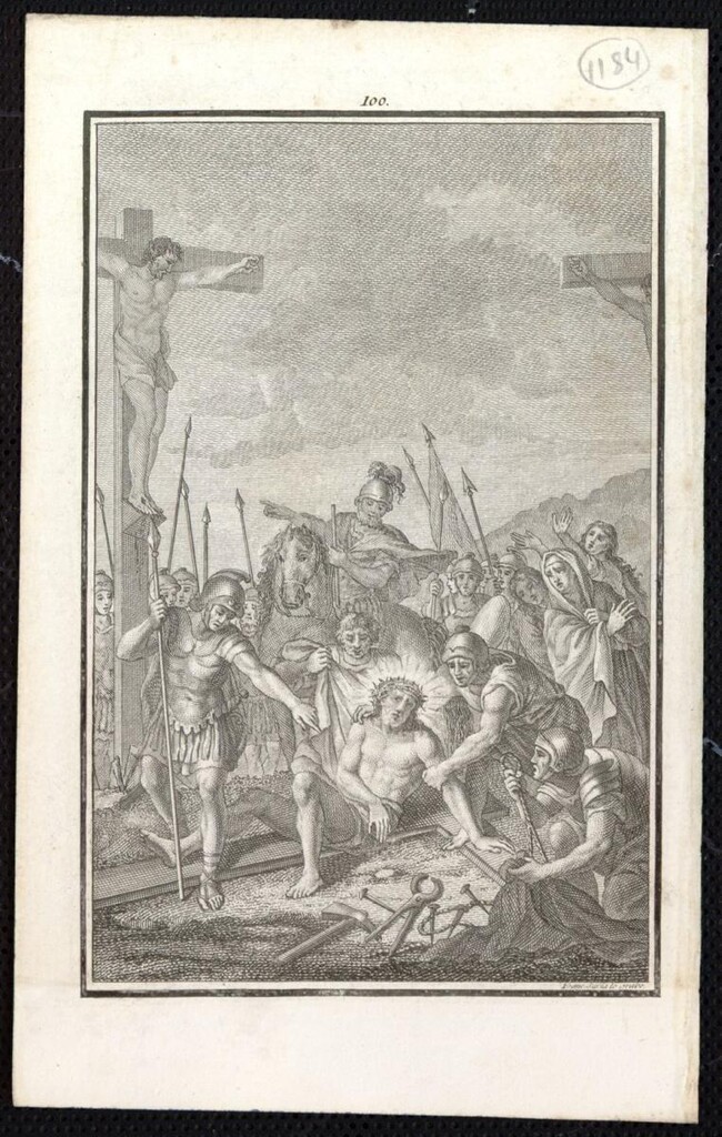 Miniatura de Crucifixión