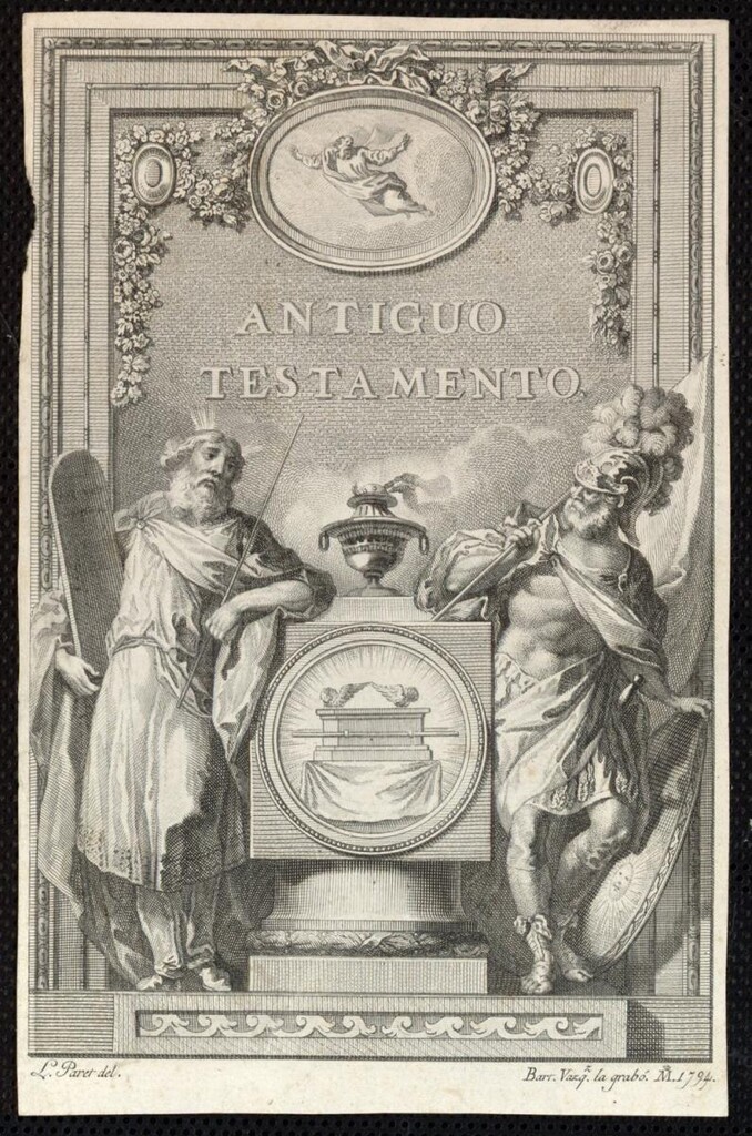 Miniatura de Portada de Antiguo Testamento