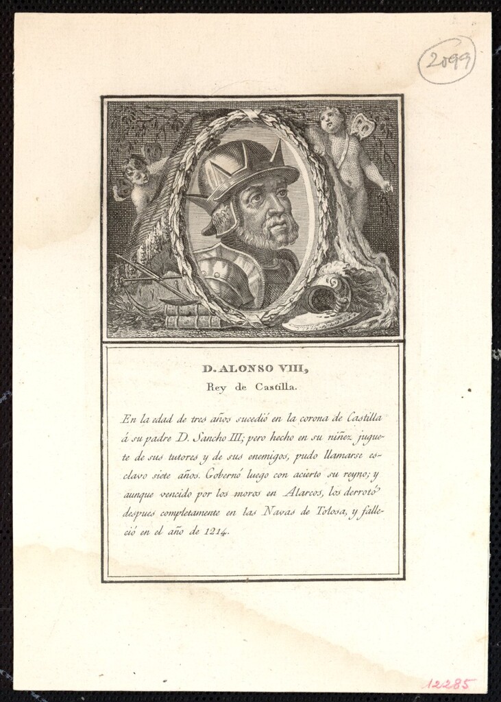 Miniatura de Alonso VIII