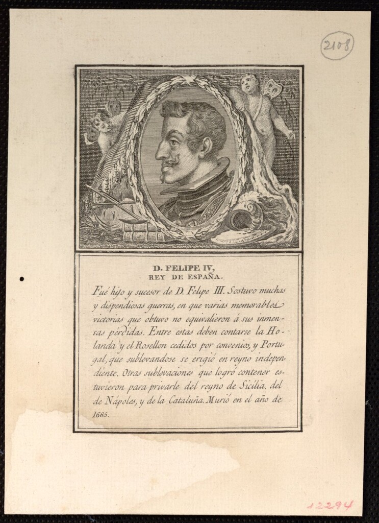 Miniatura de Felipe IV