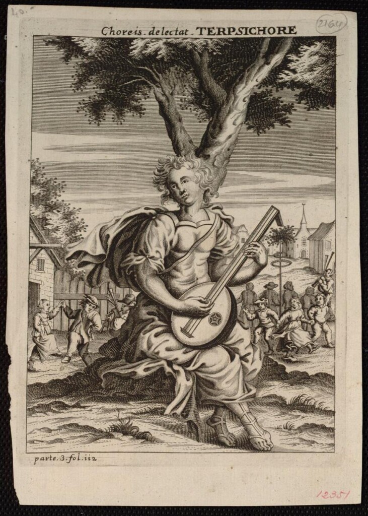 Miniatura de Choreis delectat Terpsichore