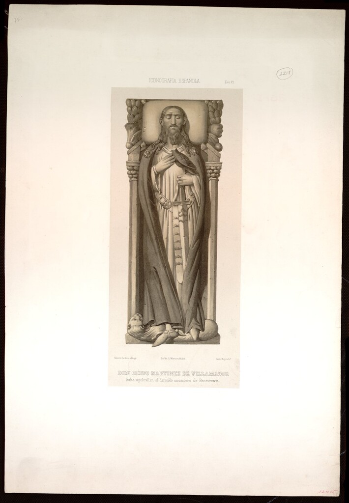 Miniatura de Don Diego Martinez de Villamayor