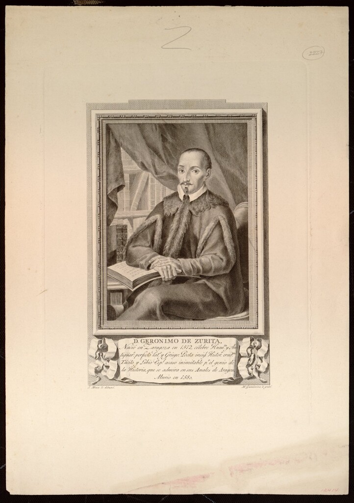 Miniatura de Don Geronimo de Zurita