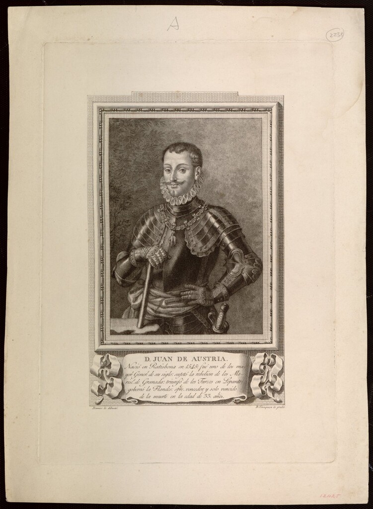 Miniatura de Juan de Austria