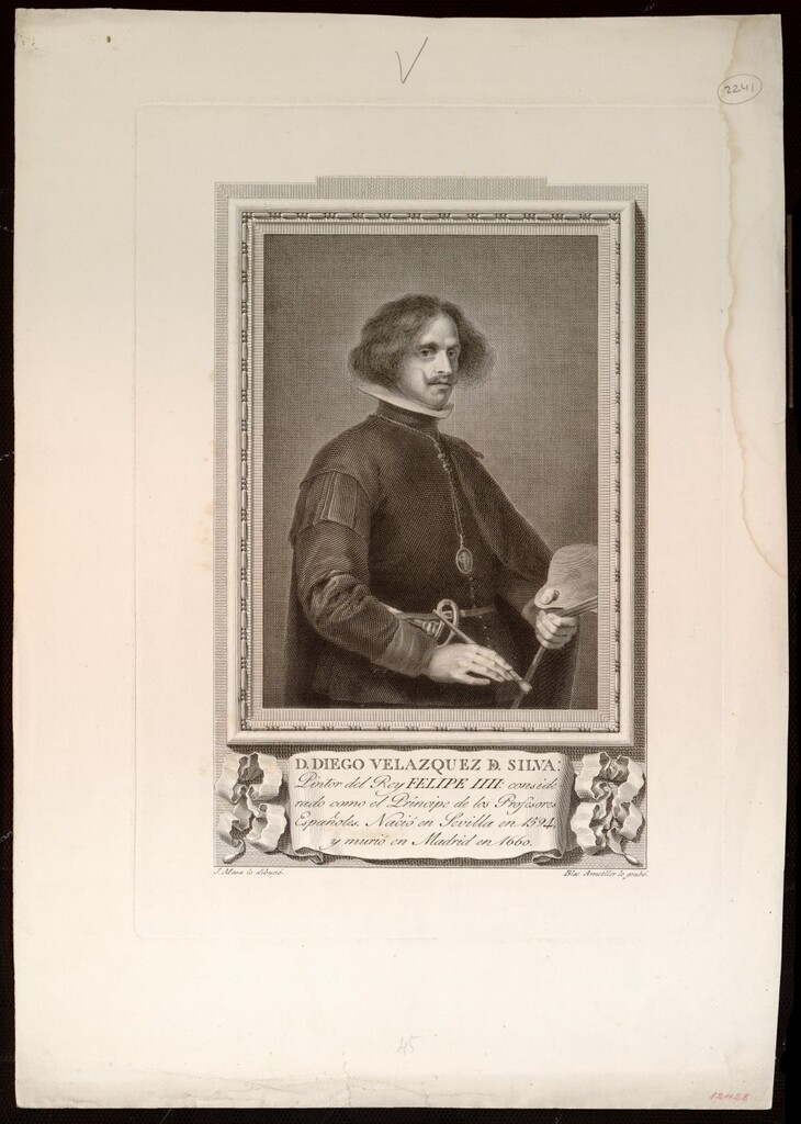 Miniatura de Don Diego Velázquez de Silva