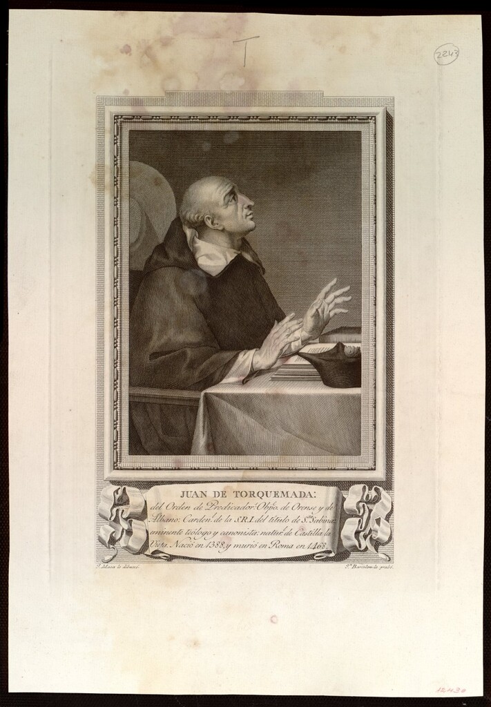 Miniatura de Juan de Torquemada