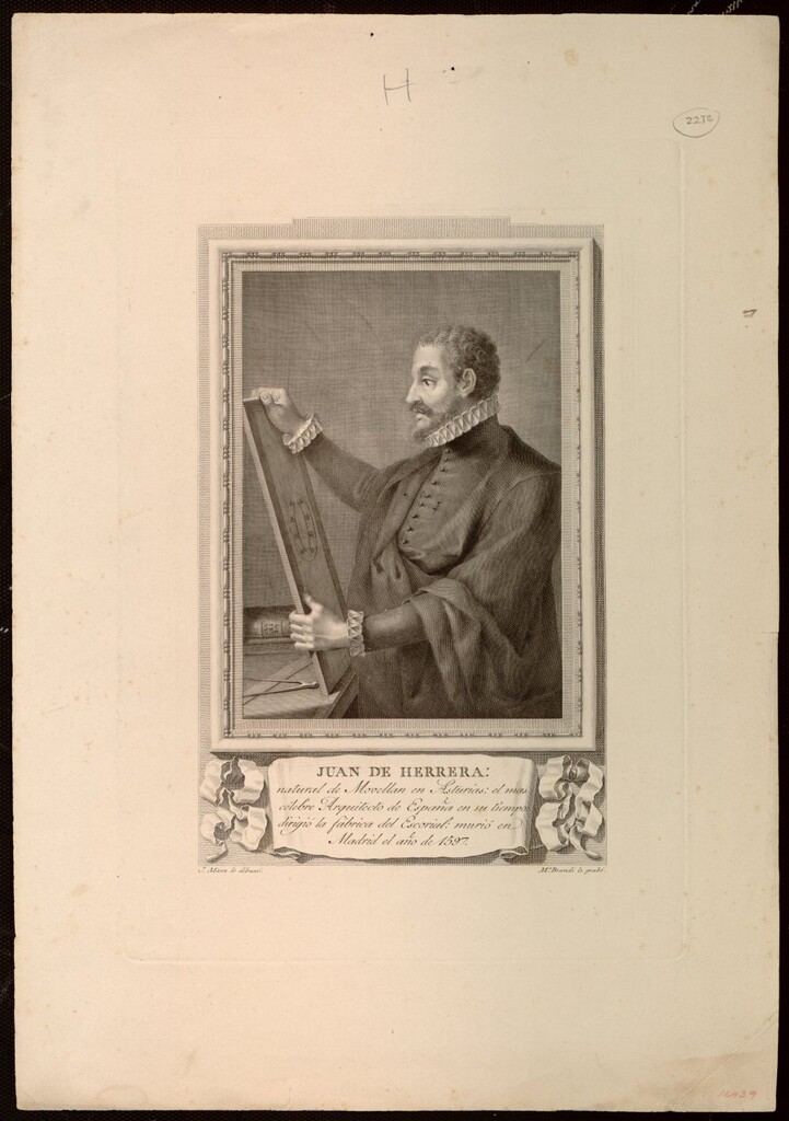 Miniatura de Juan de Herrera