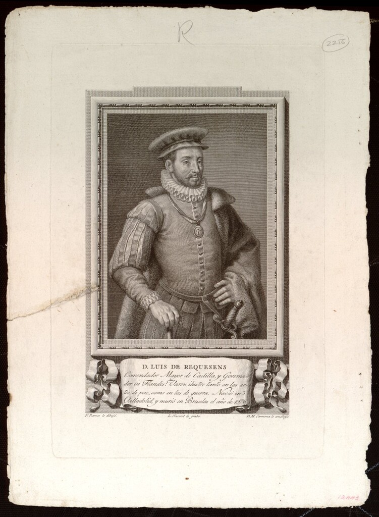 Miniatura de Don Luis de Requesens