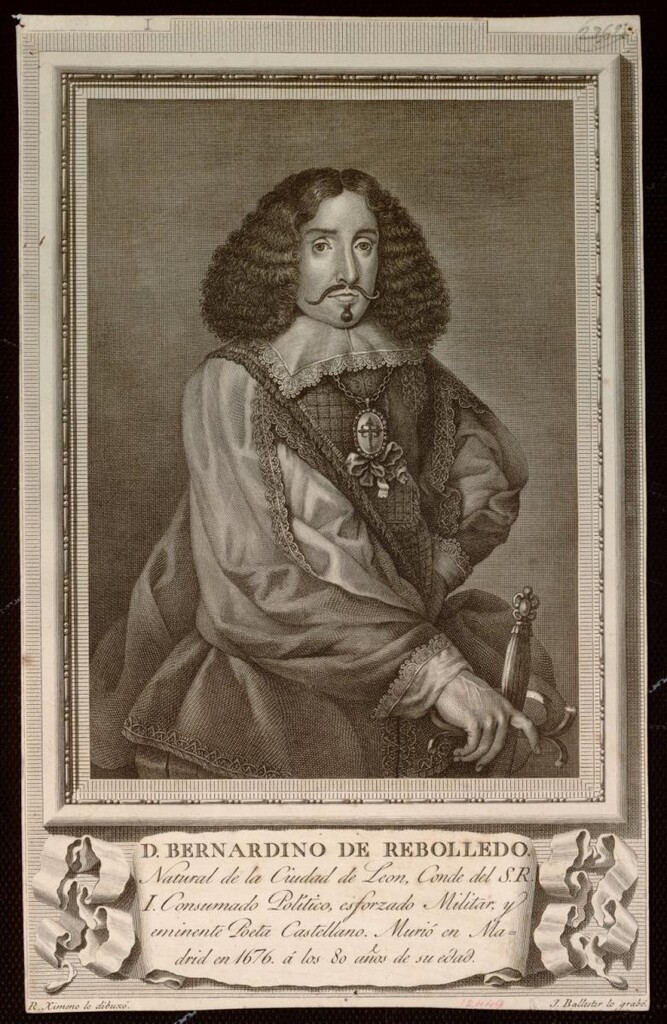 Miniatura de Don Bernardino de Rebolledo