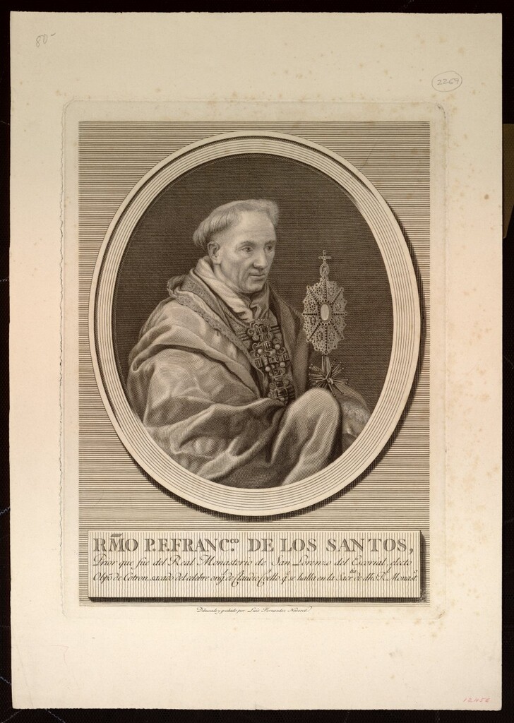 Miniatura de Rmo. P. F. Francisco de los Santos