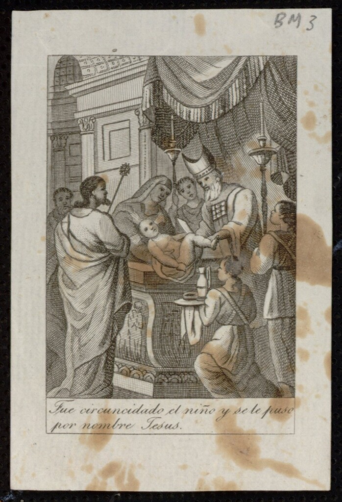 Miniatura de Circuncisión de Jesús